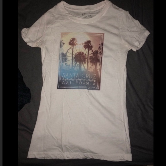 Aeropostale Tops - White graphic tee